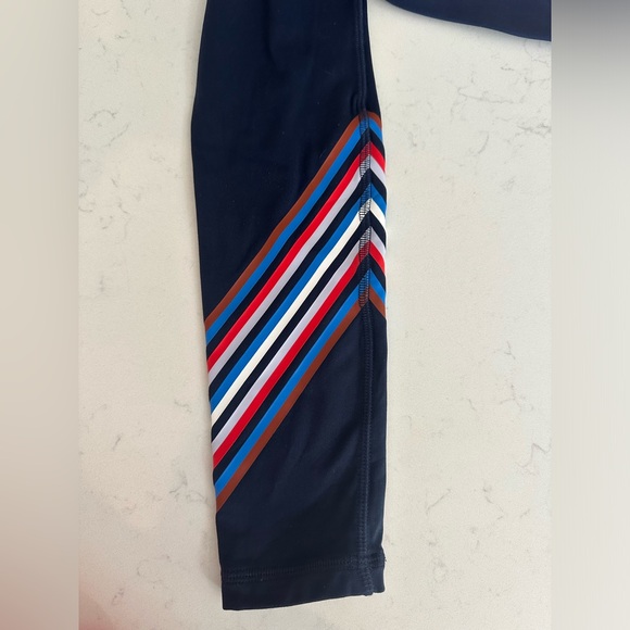 Tory Burch Sport High Rise Weightless Chevron leggings, XS - Picture 3 of 7